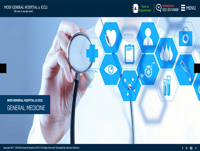 Hospital website development in mumbai